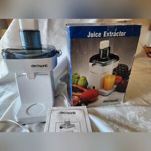 Vintage Decosonic Juice Extractor!!